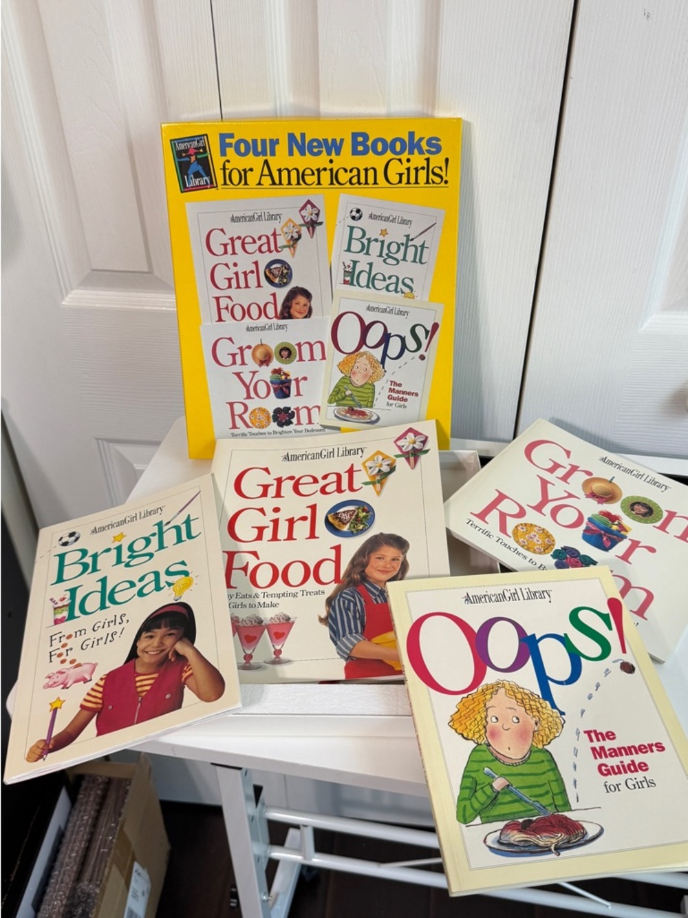American Girl Book Set - Yellow, White, Red, Green, Blue Covers